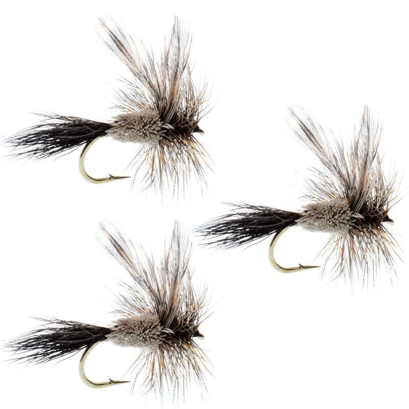 3 Pack Adams Irresistible Classic Dry Fly – Hook Size 10