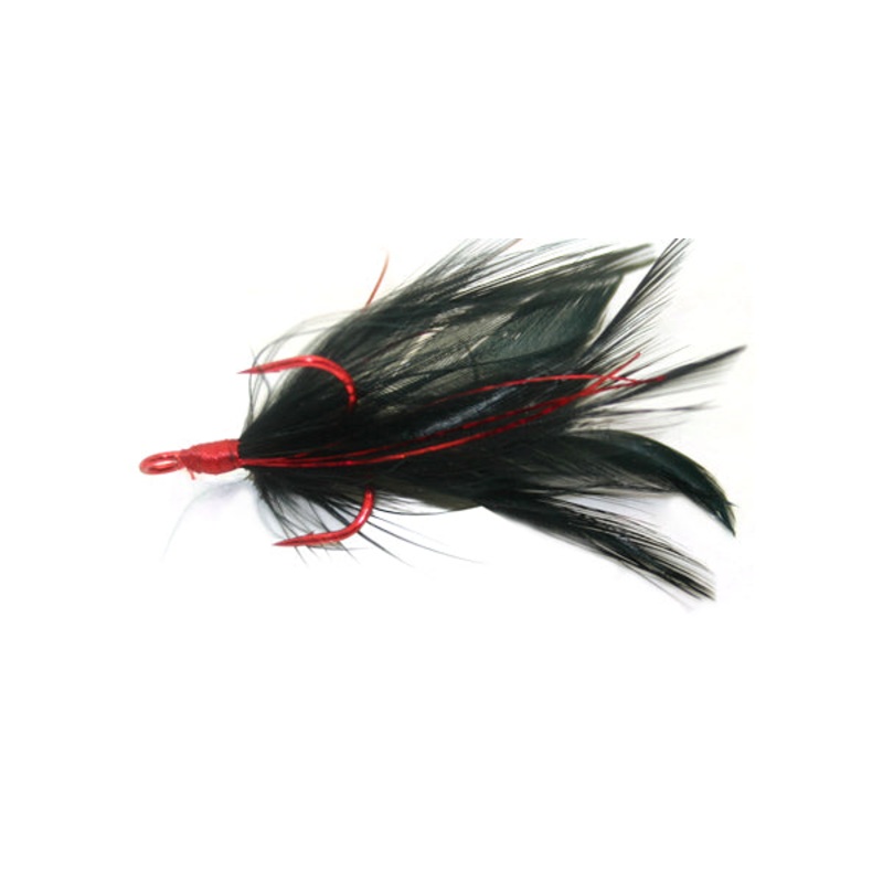 Feathered Treble Hooks