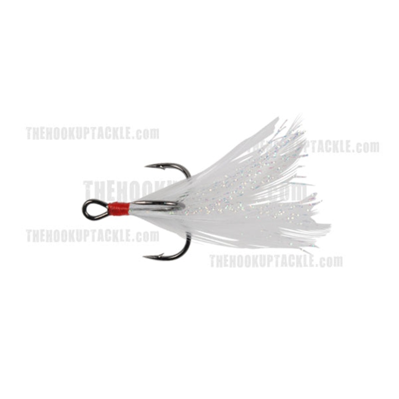 Tournament Trailer Feathered Treble Hooks