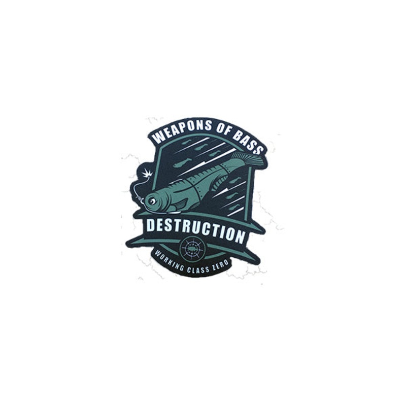 Weapons of Bass Destruction Sticker