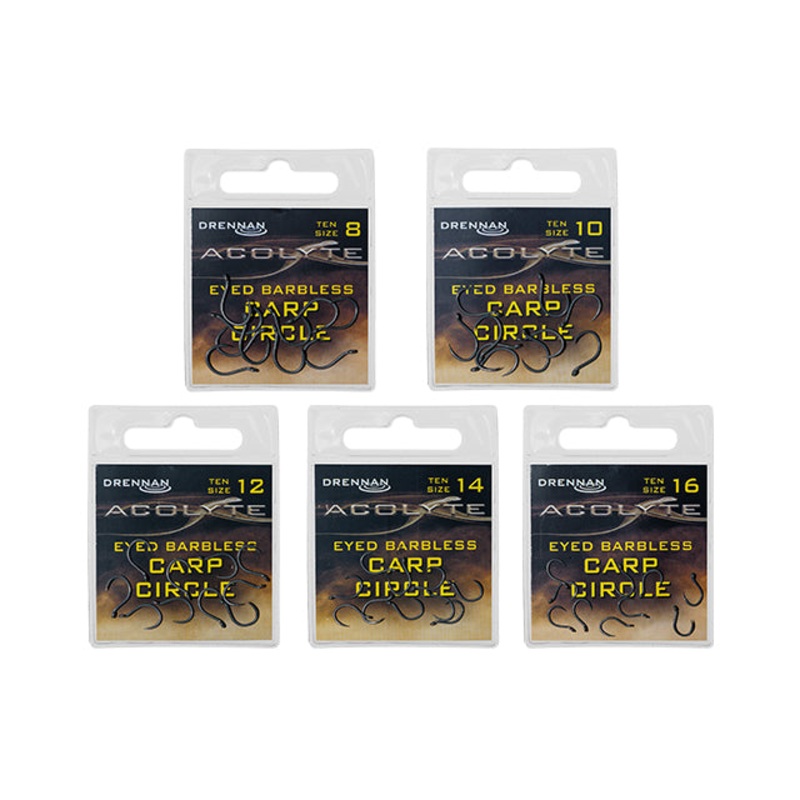 Acolyte Barbless Carp Circle Hooks