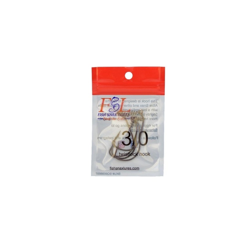 Fish Snax Lures Twistlock Hooks