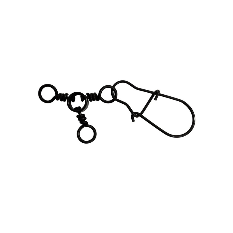 Jigging World 3 Way Swivel with Duo Lock Snap 10 Pack