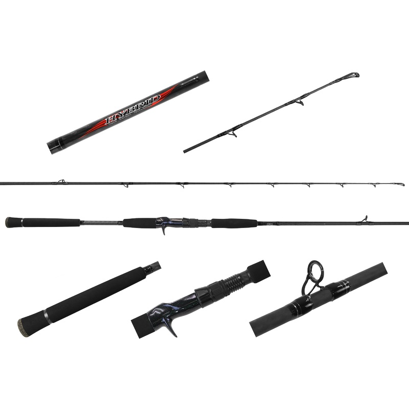 Jigging World Hybrid Nano Carbon Casting Rods