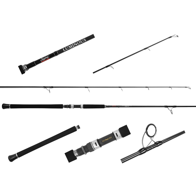Jigging World Luminous Popping Spinning Rods