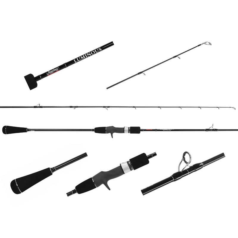 Jigging World Luminous Slow Pitch Casting Rods