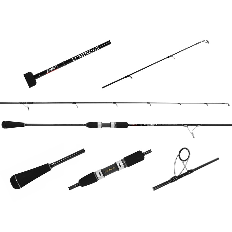 Jigging World Luminous Slow Pitch Spinning Rods