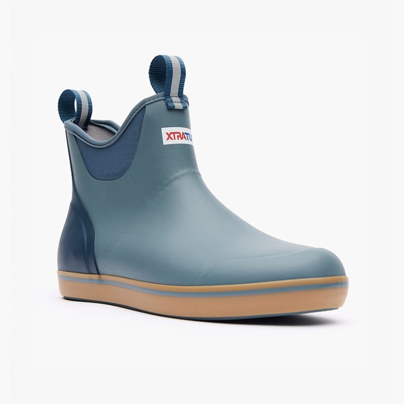 Xtratuf Men’s 6″ Ankle Deck Boots Stormy Blue