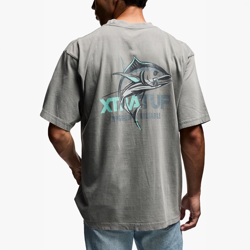 Xtratuf Men’s Short Sleeve Tee Ultimate Gray