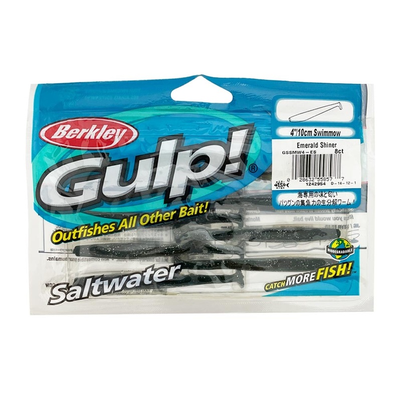 Berkley Gulp Swimmow 4″ Soft Plastics
