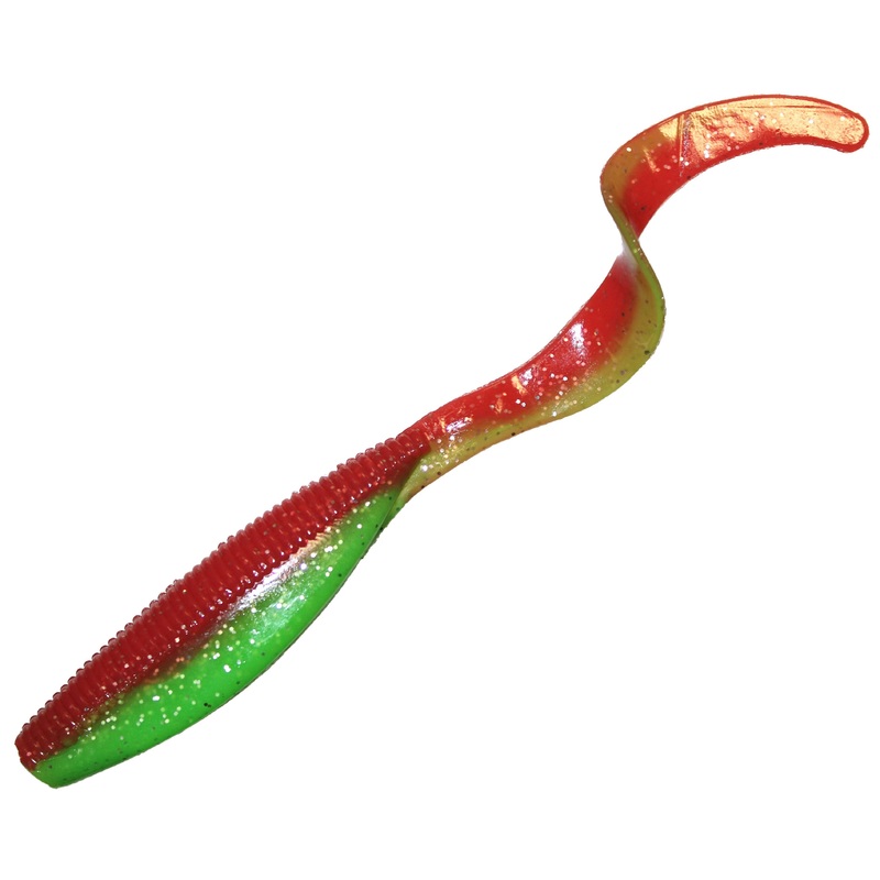 Z-Man Streakz Curly Tailz 5″ 4pk