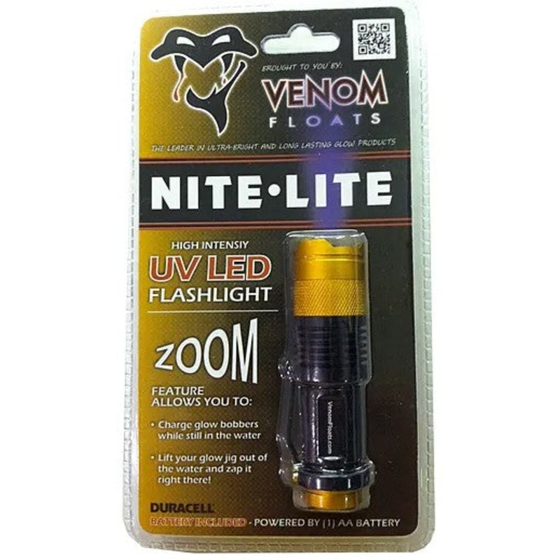 VENOM UV ZOOM LED FLASHLIGHT
