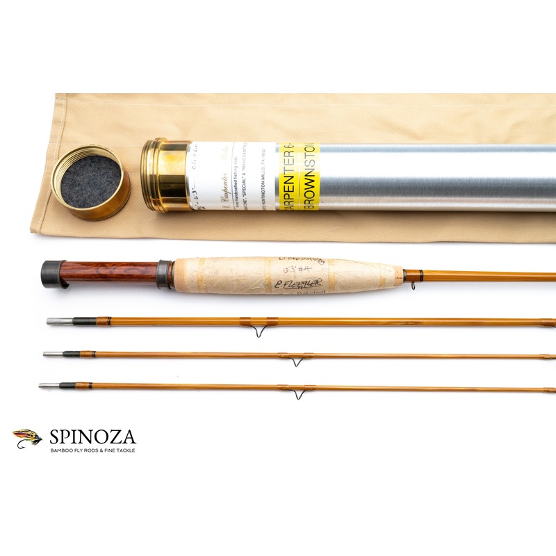 Walt Carpenter Light Browntone Fly Rod 6’3″ 2/2 #4