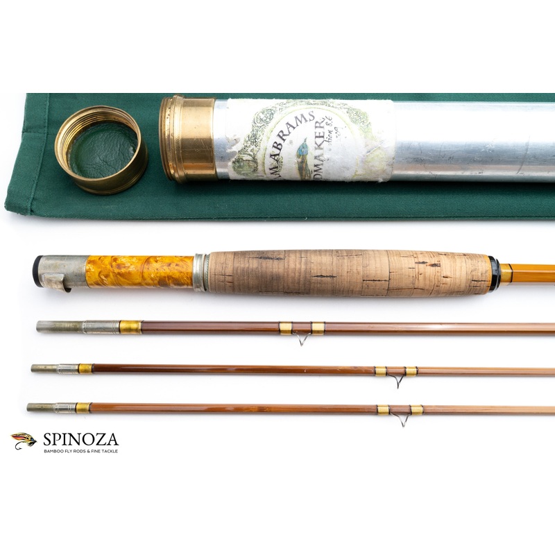 William Abrams Edwards Tribute Bamboo Fly Rod 8’6″ 3/2 #5