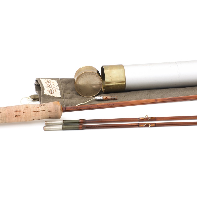 Bob Summers Deluxe Model 856 Bamboo Rod 8′ 2/2 #5/6