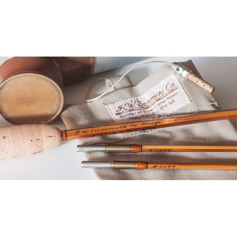 Bob Summers Midge Deluxe Bamboo Rod 5’6″ 2/2 #4