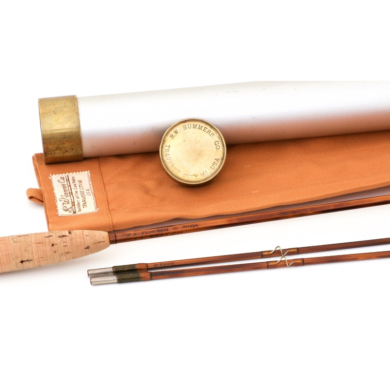 Bob Summers Midge Deluxe Bamboo Rod 5’6″  2/2 #4/5