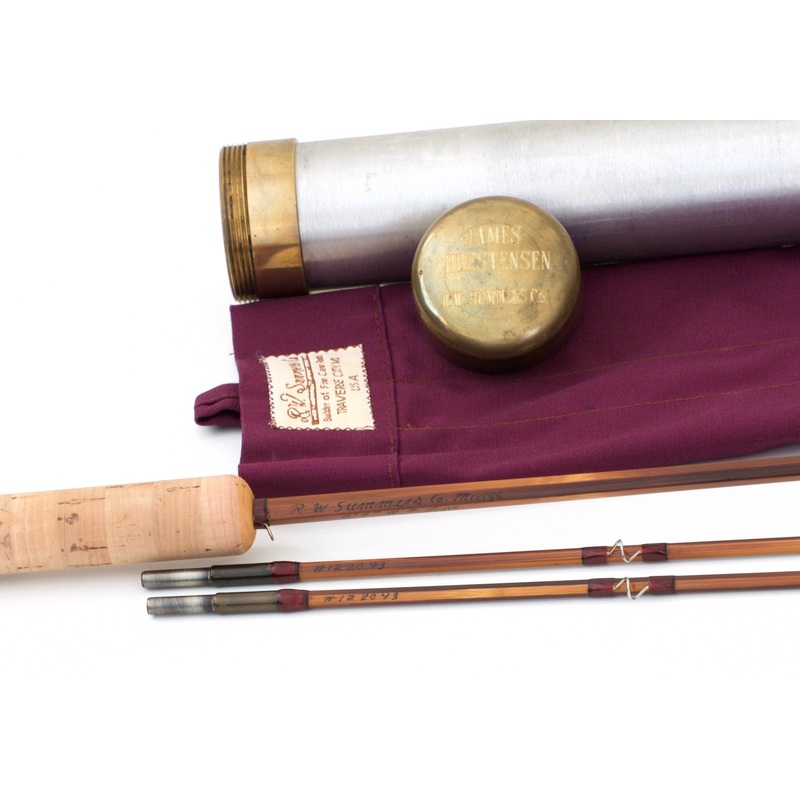 Bob Summers Midge Deluxe Bamboo Rod 6’4″ 2/2 #4