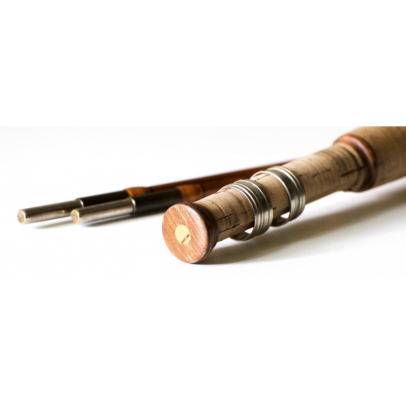Bob Summers Model 275 Deluxe Bamboo Rod 7’6″ 2/2 #4