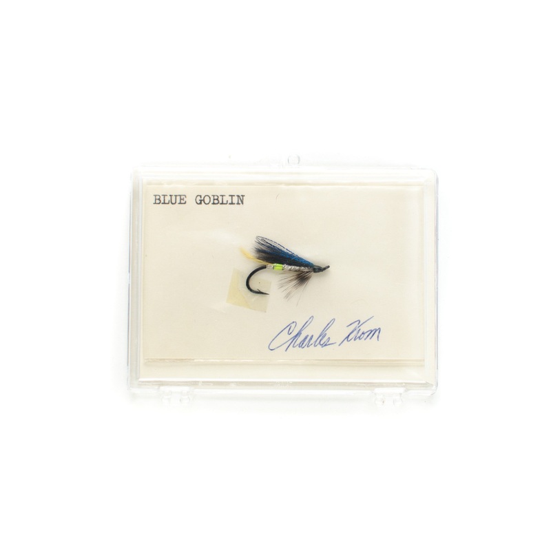 Blue Goblin Salmon Fly by Charles Krom