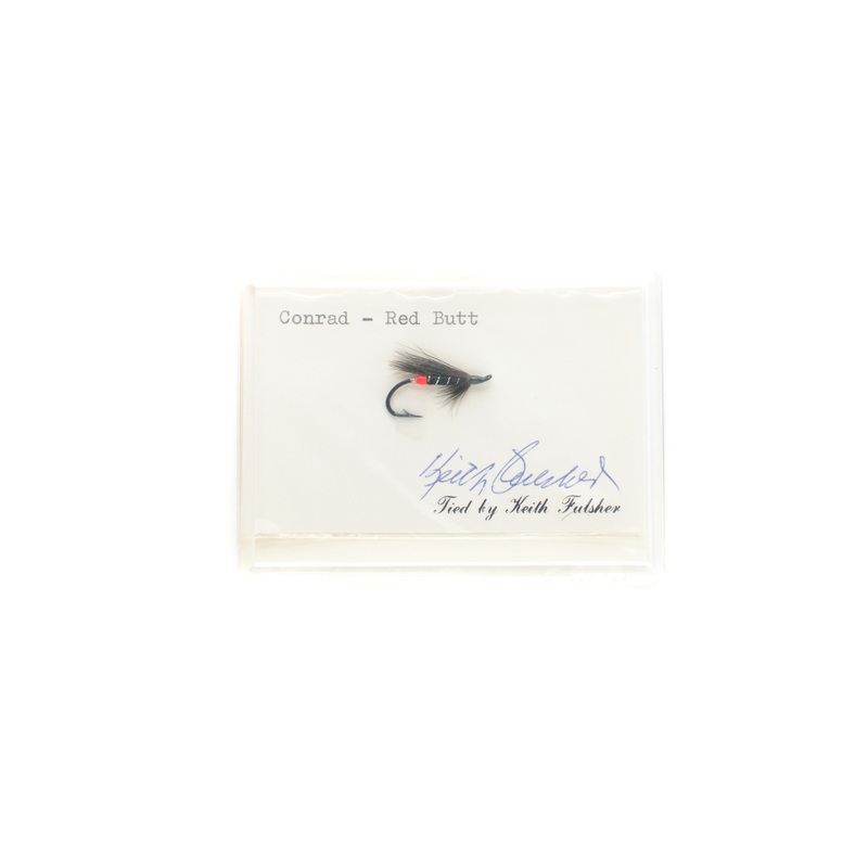 Conrad Red Butt Salmon Fly by Keith Fulsher