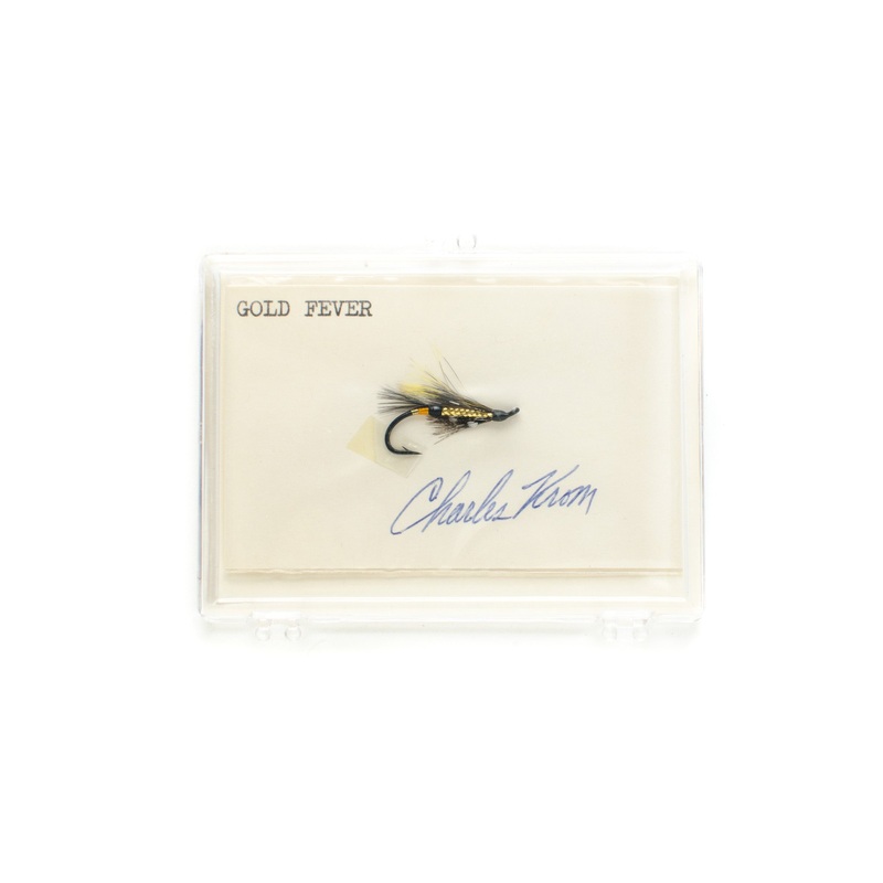 Gold Fever Salmon Fly by Charles Krom
