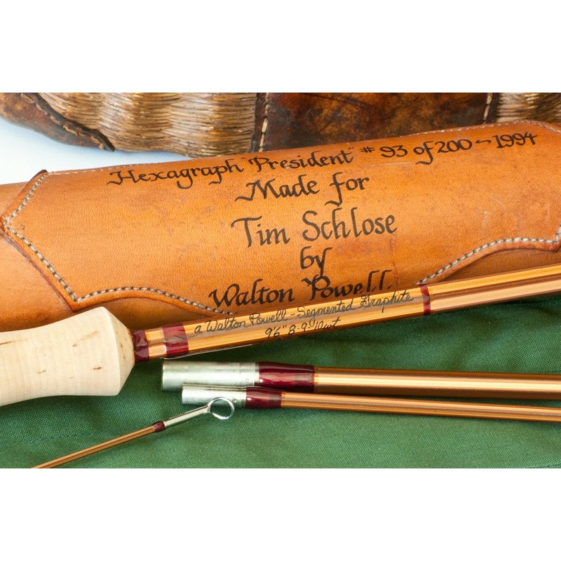 Powell, Walton – Hexagraph President Limited Edition Rod 9 1/2′