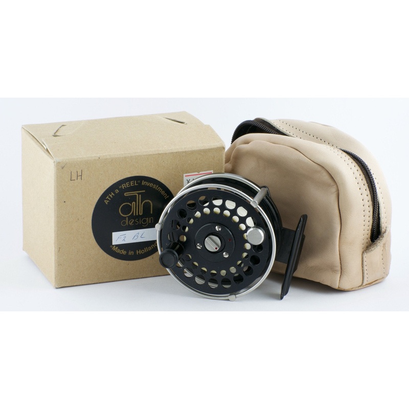 Ari ‘t Hart F2 Rio Orbigo fly reel in box