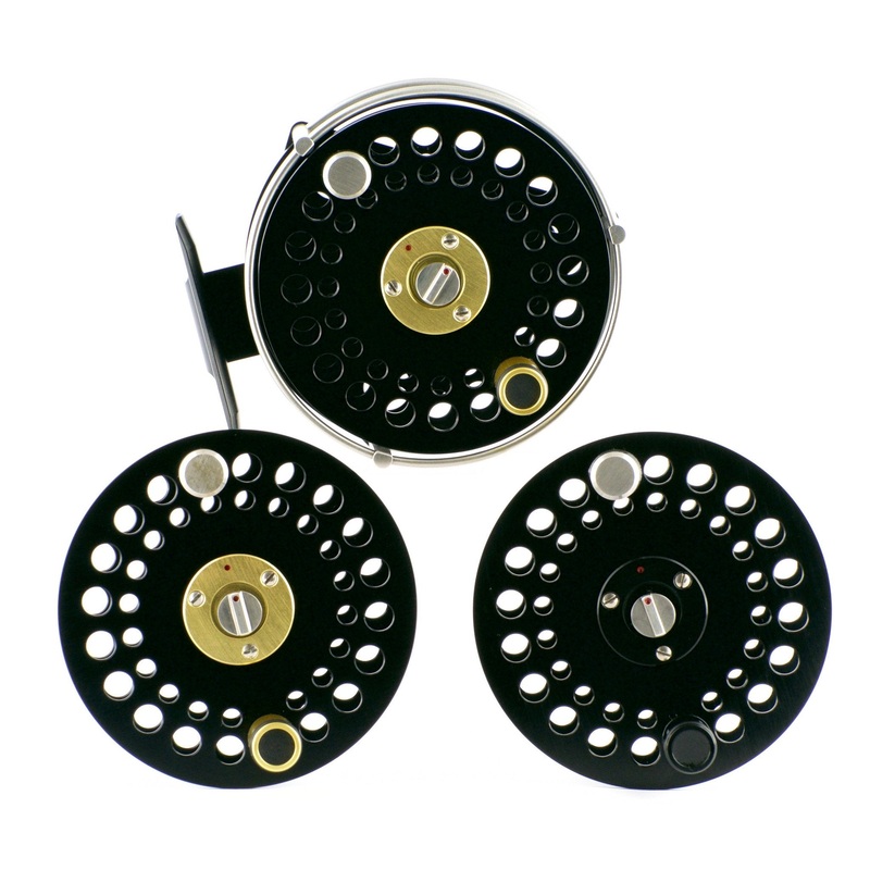Ari ‘t Hart F4 Deschutes fly reel and two spare spools