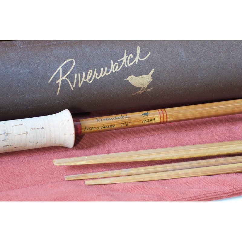 Bob Clay (Riverwatch) Bamboo Spey Rod 11’6″ 3/2 #7