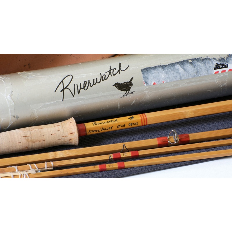 Bob Clay (Riverwatch) Bamboo Spey Rod 12′ 3/2 #7/8