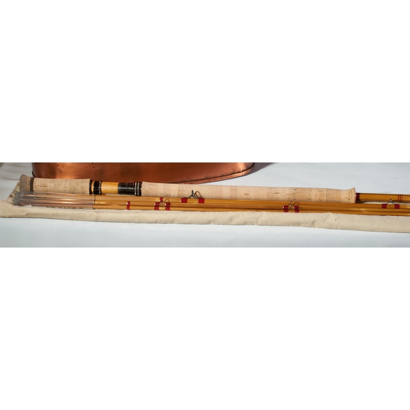 Bob Clay (Riverwatch) Two-Handed Bamboo Spey Rod 12’6″ 3/2 #8/9