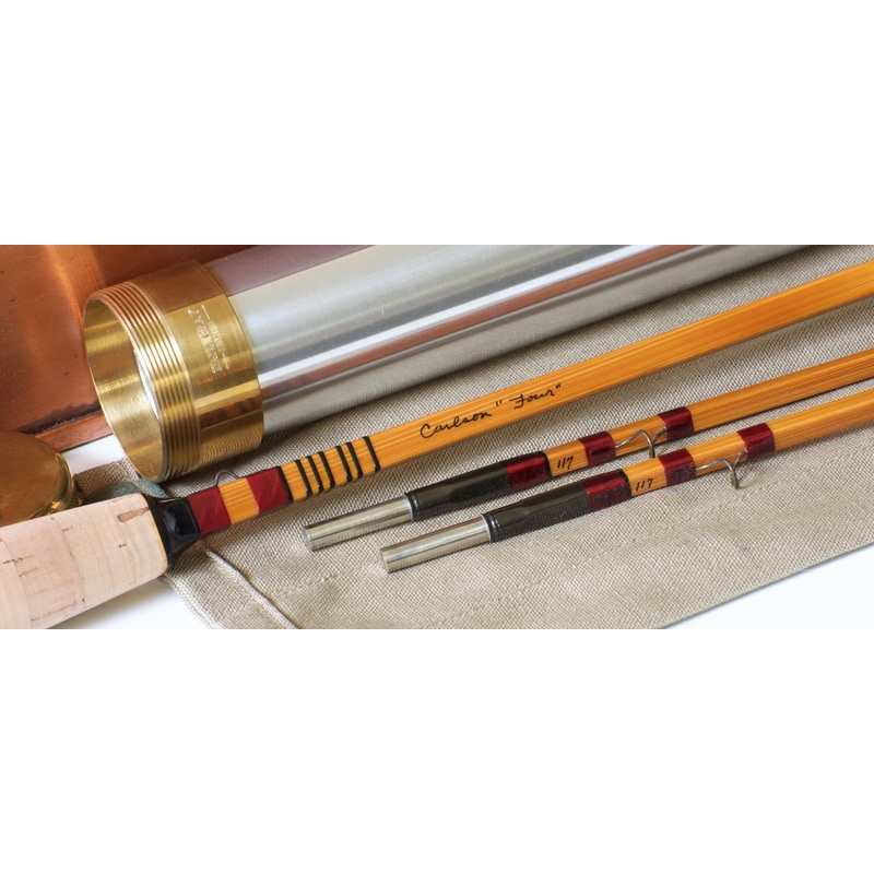 Dana Gray — Carlson Four Quad 7’6″ 2/2 #5 Fly Rod
