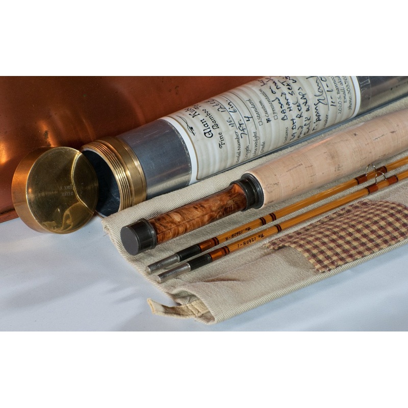 Alan Kube Leonard 39DH Fly Rod 7’6″ 2/2 #4