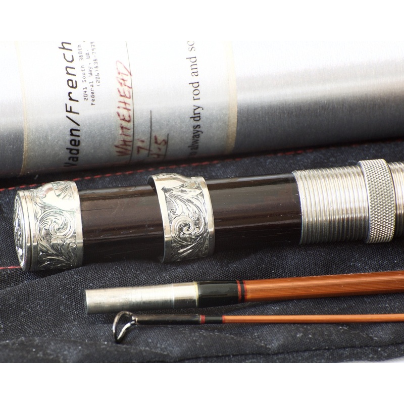 Darryl Whitehead 7′ 2/2 #4/5 Bamboo Rod