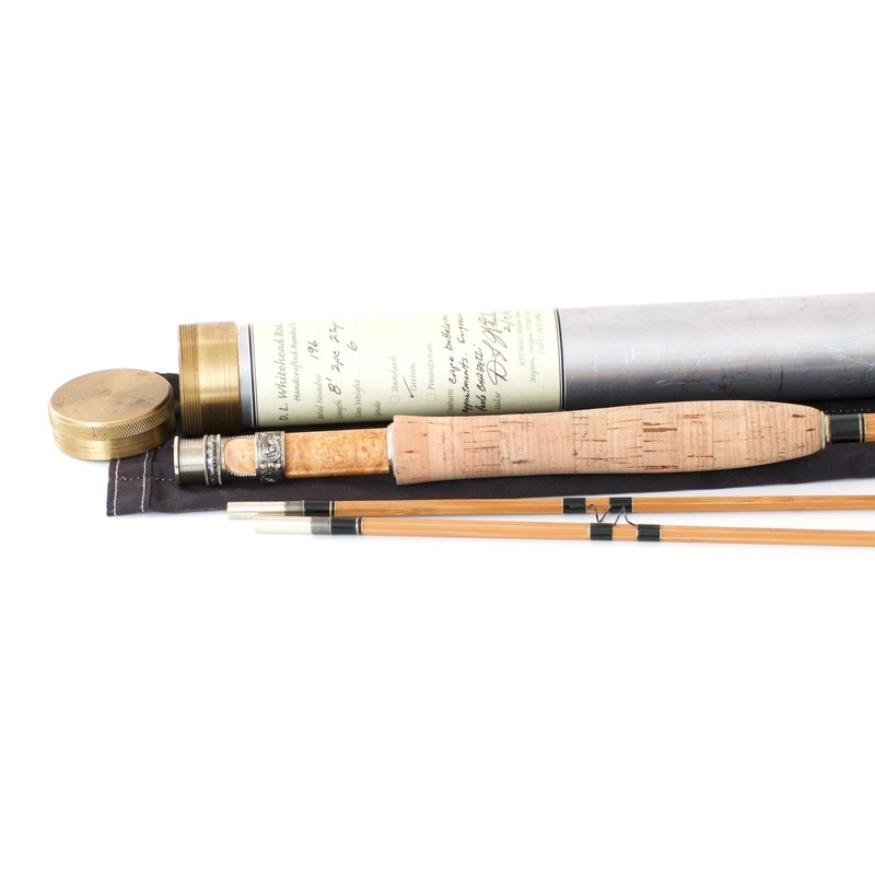 Darryl Whitehead Dickerson 8014 8′ 2/2 #6 Bamboo Rod