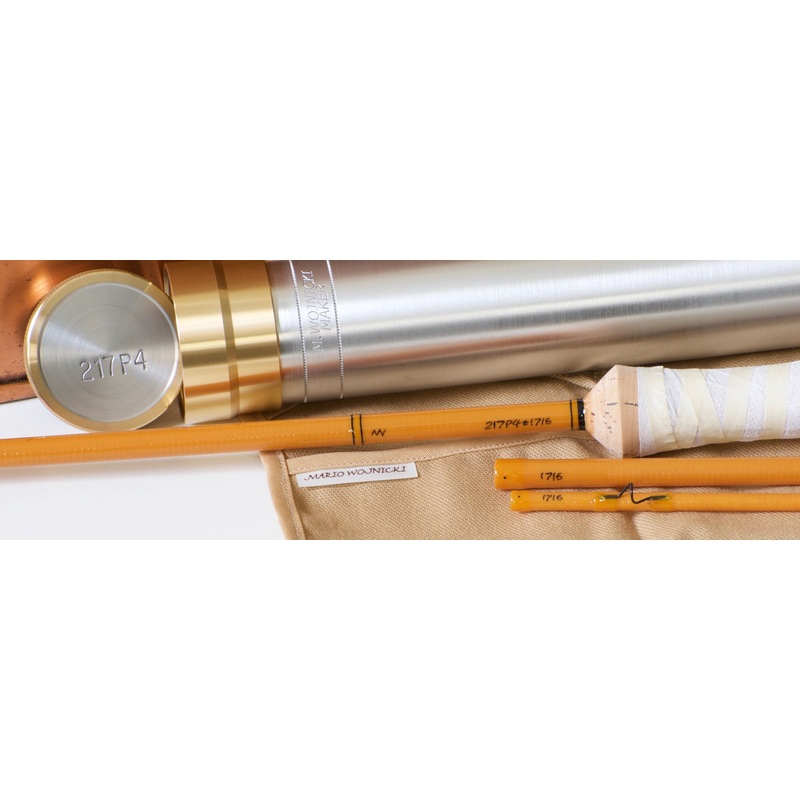 Mario Wojnicki 7’1″ 3/1 #4 fiberglass rod