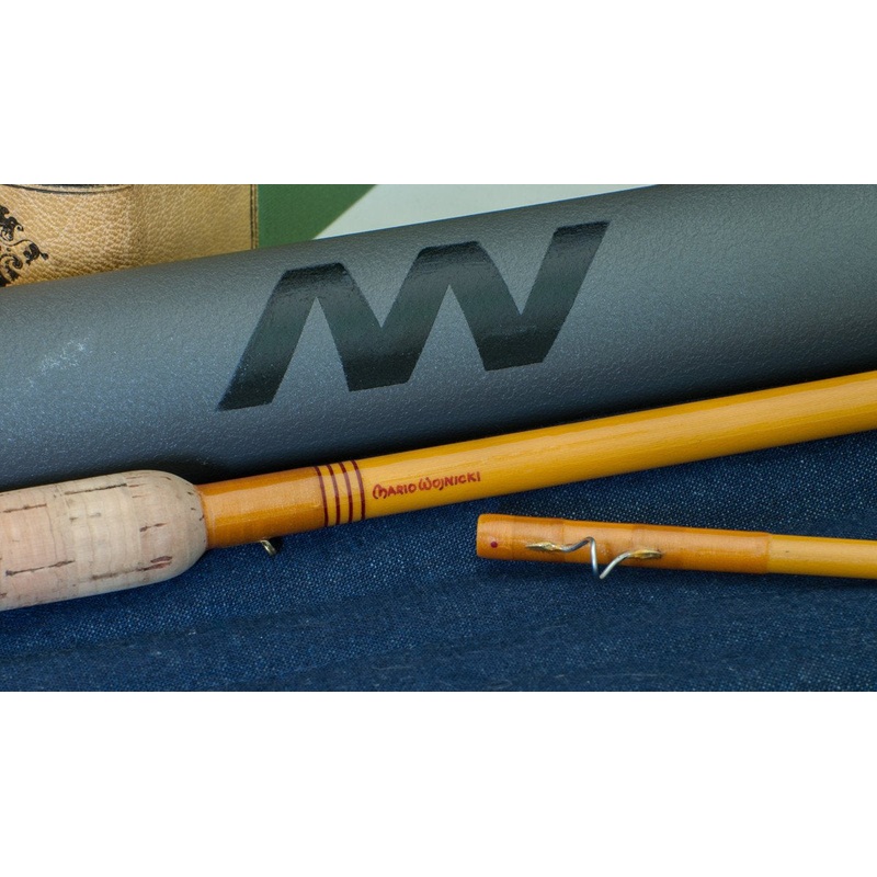 Mario Wojnicki 8’7″ 2/1 #6 fiberglass rod