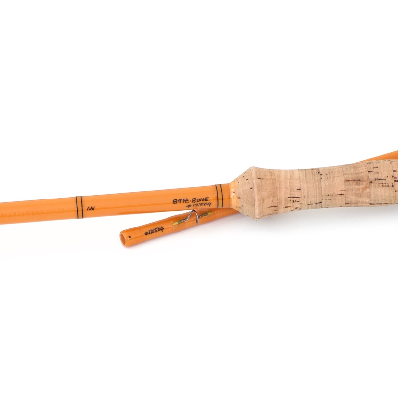 Mario Wojnicki 8’9″ 2/1 #8 Fiberglass Fly Rod
