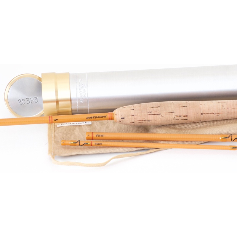 Mario Wojnicki Model 203P3 6’8″ 3/1 #3 Fiberglass Rod