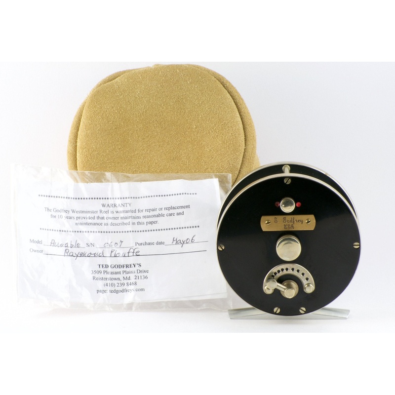 Ted Godfrey Paradigm Ausable 6wt Fly Reel