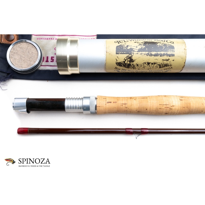 RL Winston / Tom Morgan “Unity with the Universe” Fiberglass Fly Rod 8’6″ 2/1 #7