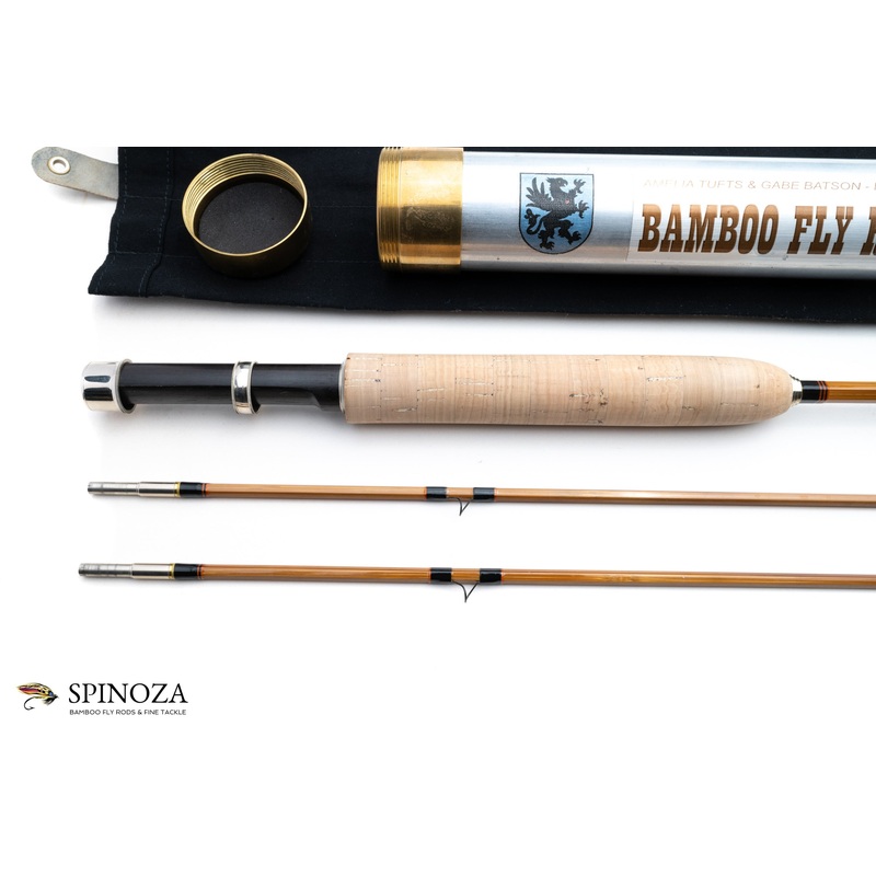 Tufts and Batson Bamboo Fly Rod 7′ 2/2 #4