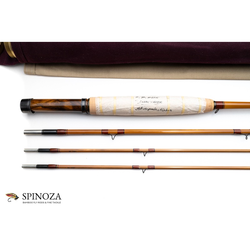 Walt Carpenter Browntone Bamboo Fly Rod 8′ 3/2 #5
