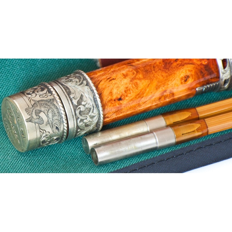 Bill Oyster Presentation Bamboo Rod 7’6 2/2 #5