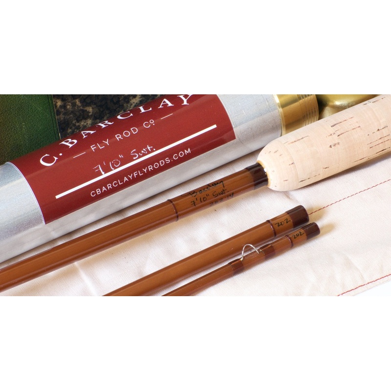 Barclay, Chris – 7’10” 3pc 5wt fiberglass fly rod