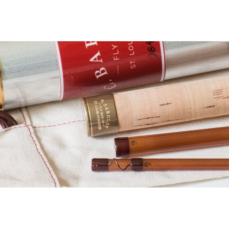 Barclay, Chris – 7’8″ 3pc 4wt fiberglass fly rod