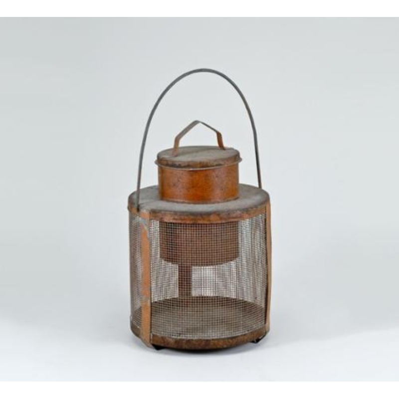 Early Painted Cricket Cage
