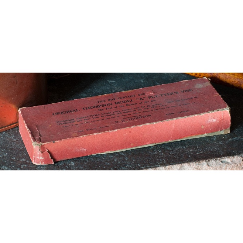 Thompson Model A Vise with Original Red Box