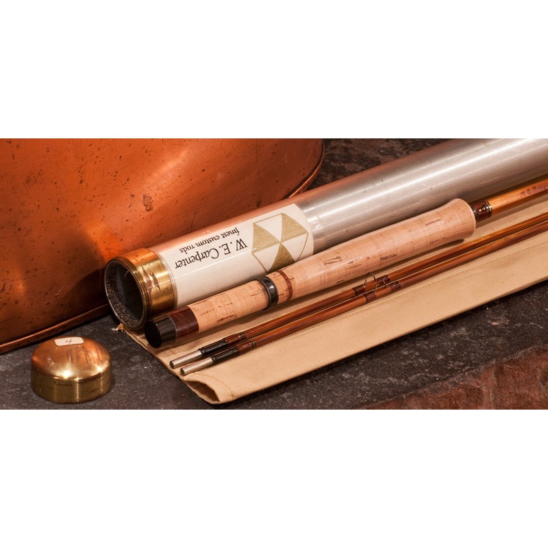 Walt Carpenter Browntone Bamboo Rod 7’6 2/2 #5
